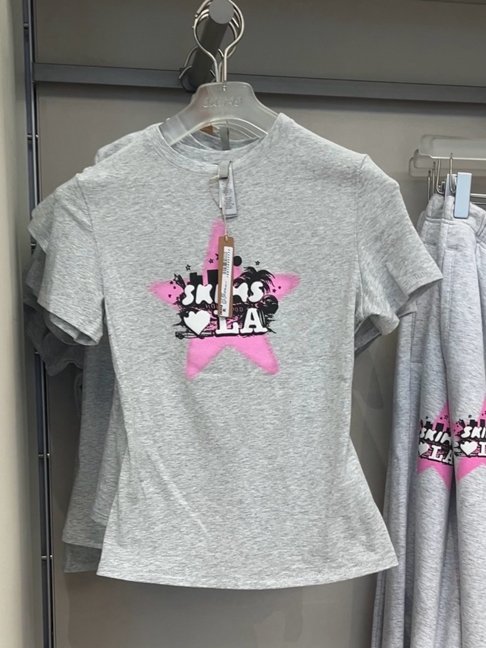 Skims LA exclusive Star Logo Top Only Los Angeles T-Shirt